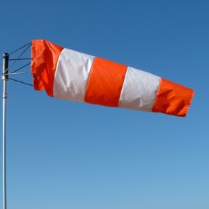 Airport safety flags